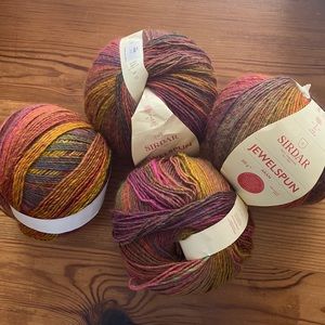 Sirdar Jewelspun Aran weight yarn